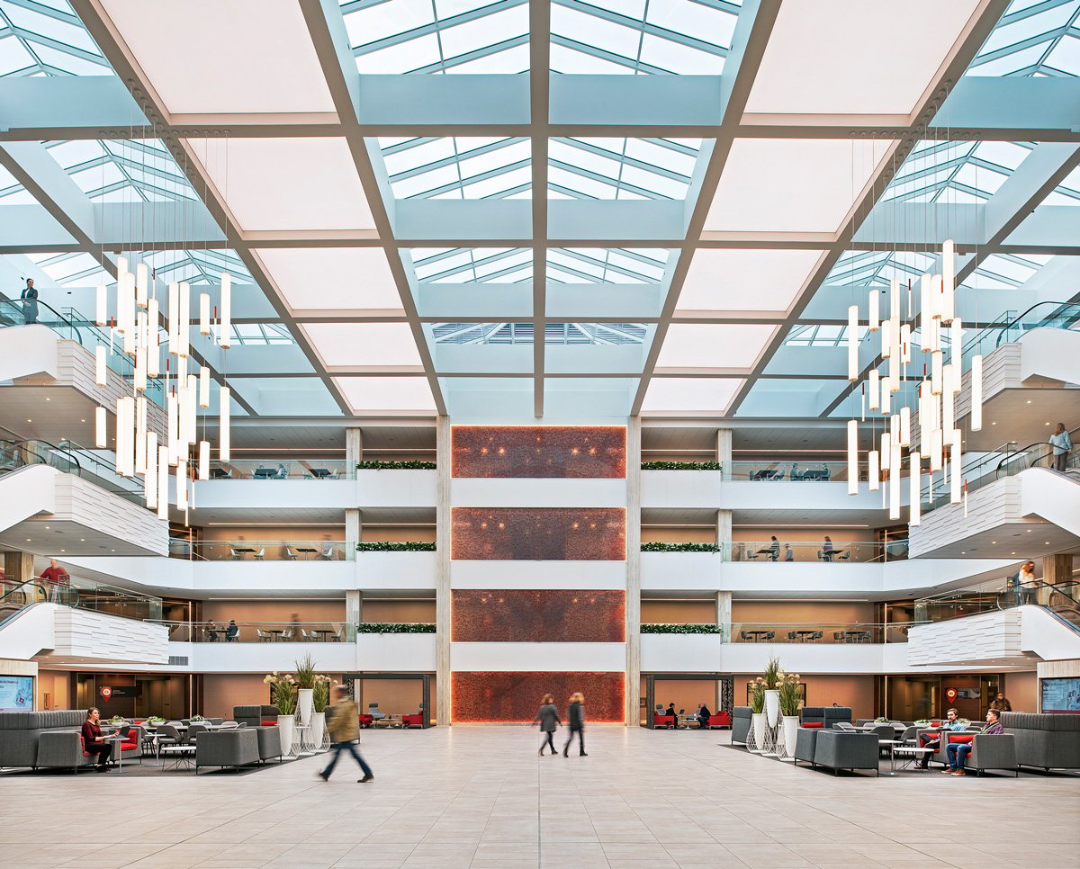 Atriums for corporate
