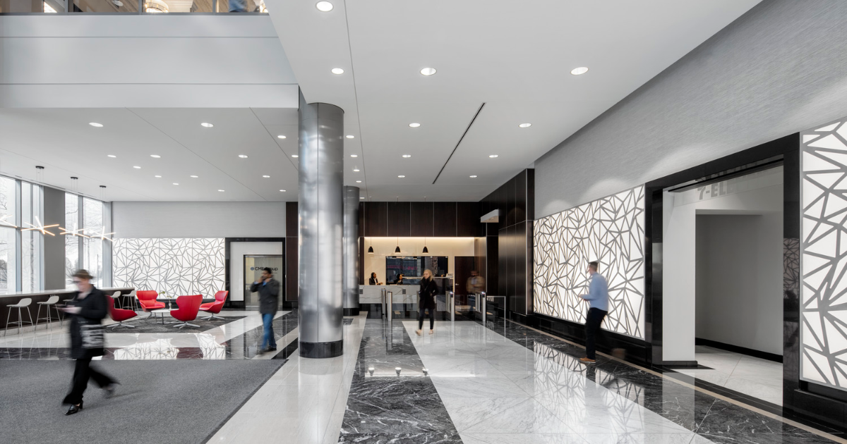 Illuminated walls by Cooledge Lighting