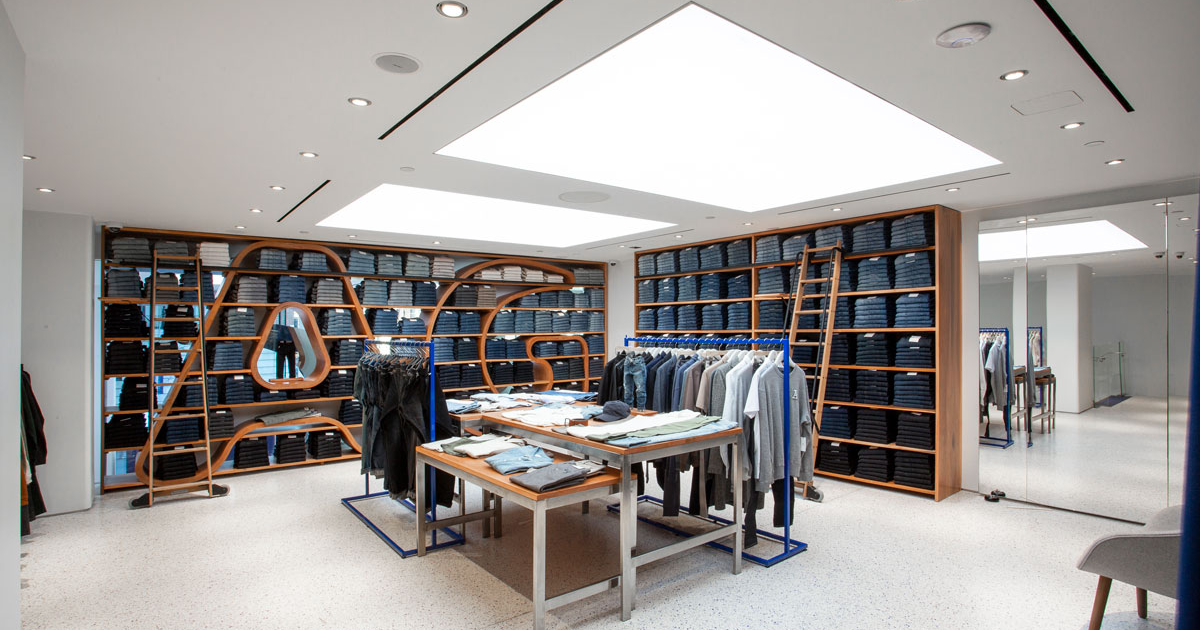 Retail lighting and acoustics